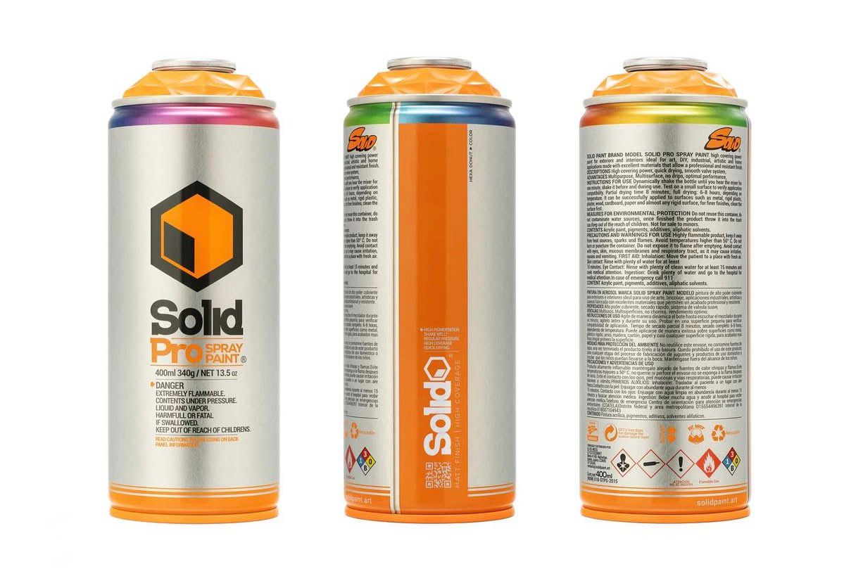 Solid Spray Paint 400ml Matte - Image 3