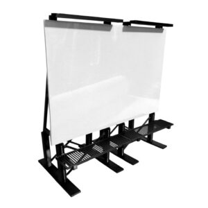 Espectacular Mini Armable Plástico 3d Billboard Con Lienzo Blanco