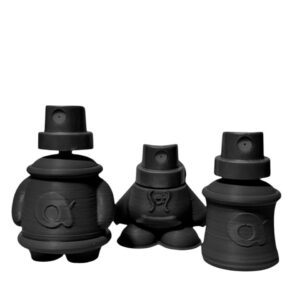 Atemporín Porta Caps Figura Plástica