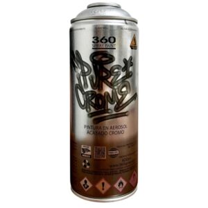 Pintura en Aerosol 400ml 360 Spray Paint Cromo