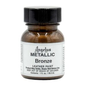 Pintura Acrílica Angelus 29.5ml Metálica para Piel y Cuero