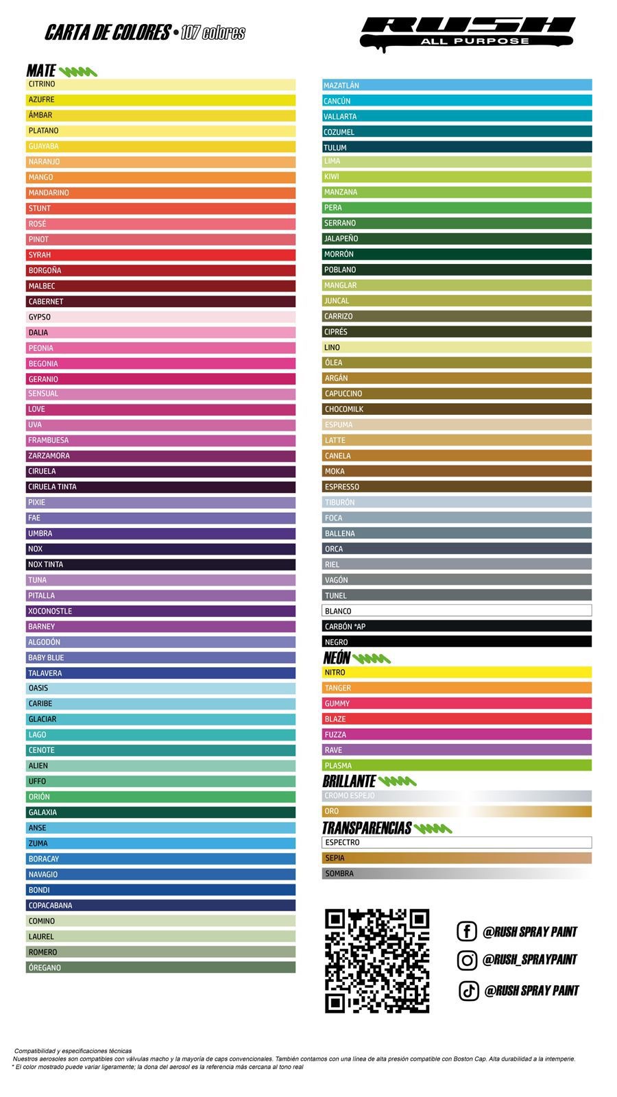 Rush Spray Paint 400ml Pintura en Aerosol - Image 2