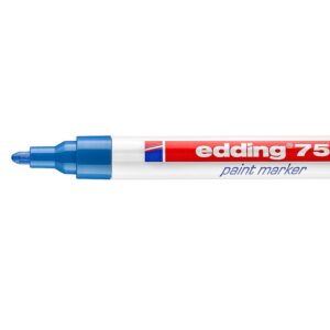 Marcador Edding 750 Permanente Tinta Opaca Punta 2-4mm