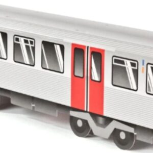 Mini Tren Armable Molotow Hamburg 37.8 x 8.2 x 10.4cm