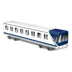 Mini Tren Armable Molotow Madrid 43.5 x 8.2 x 10.4cm