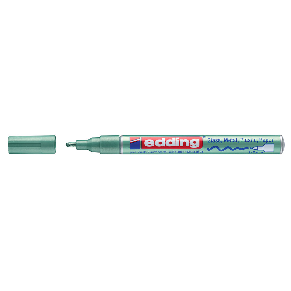 Marcador De Tinta Brillante 1-2mm Edding 751 Gloss Paint Marker