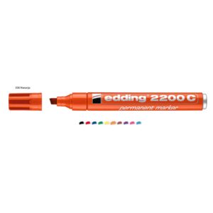 Marcador Permanente Recargable Aluminio Edding 2200c 1-5mm