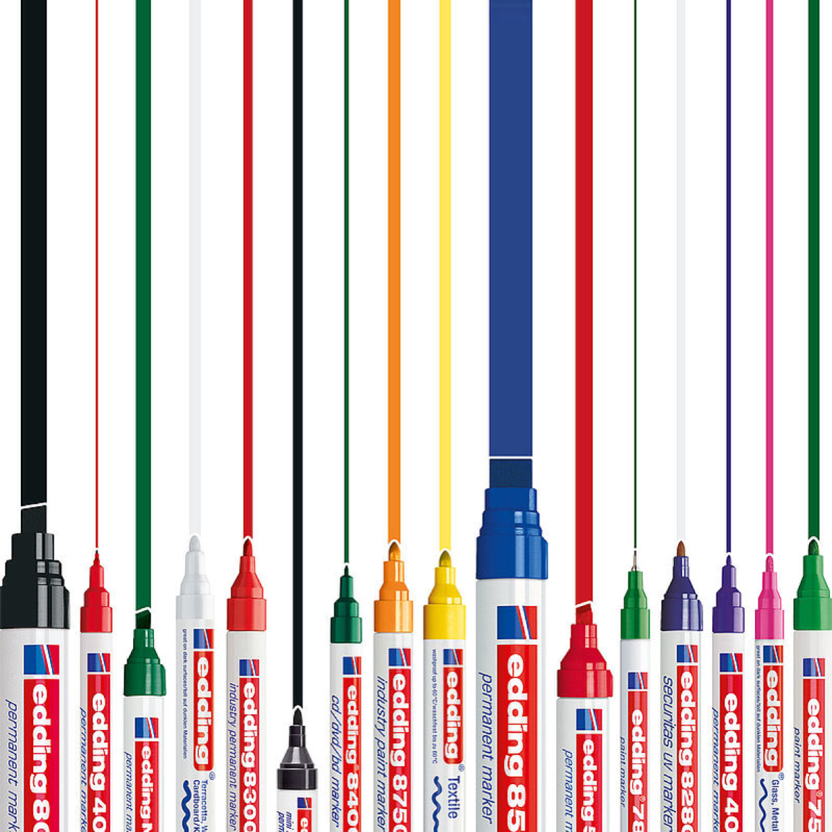 Marcador De Tinta Brillante 1-2mm Edding 751 Gloss Paint Marker - Image 7