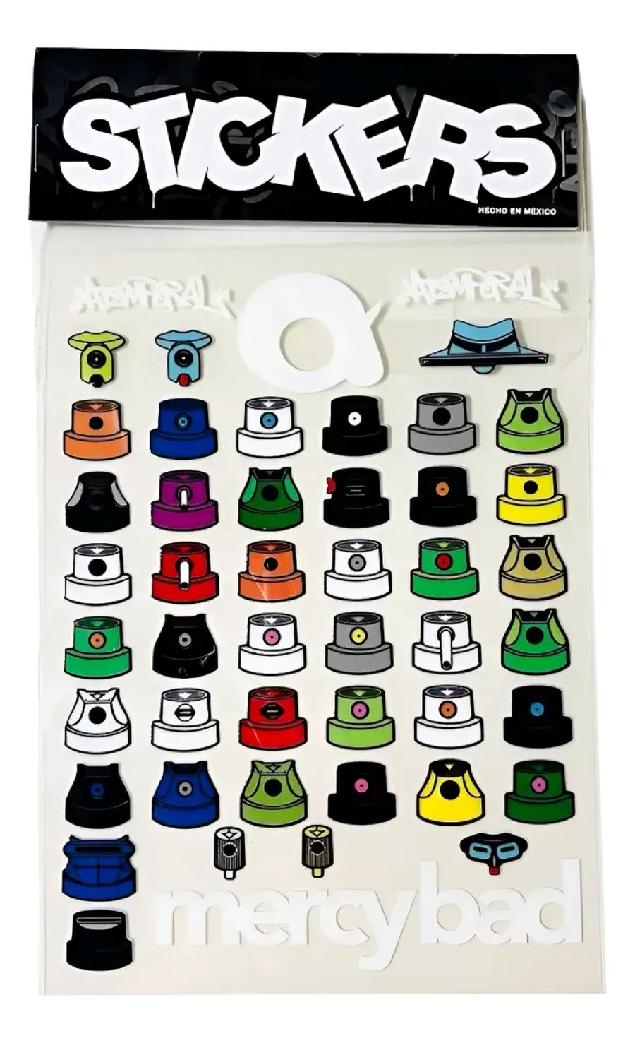 Pack De Stickers Pegatinas Válvulas De Spray Coleccionables - Image 4