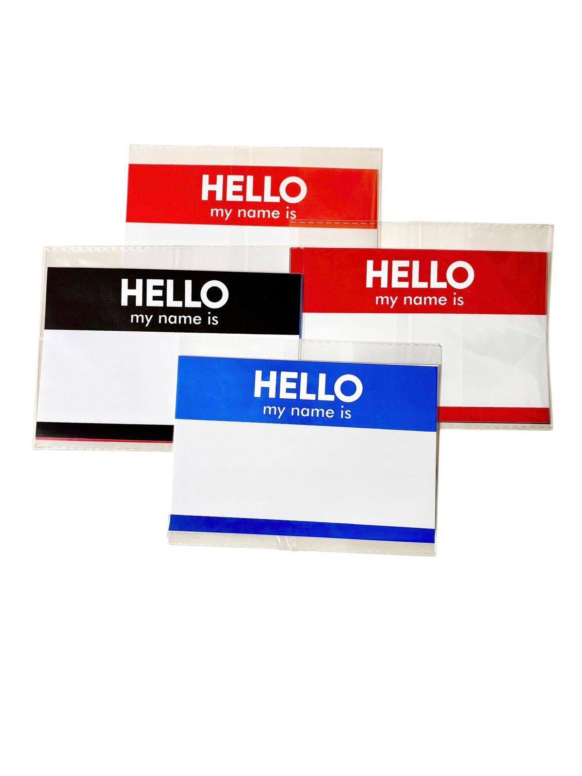 25 Stickers Hello My Name Is Colores Diferentes 15 X 10 Cm - Image 2