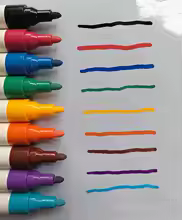 Marcador Tinta Brillante 1-2mm Edding 751 Gloss Paint Marker - Image 4