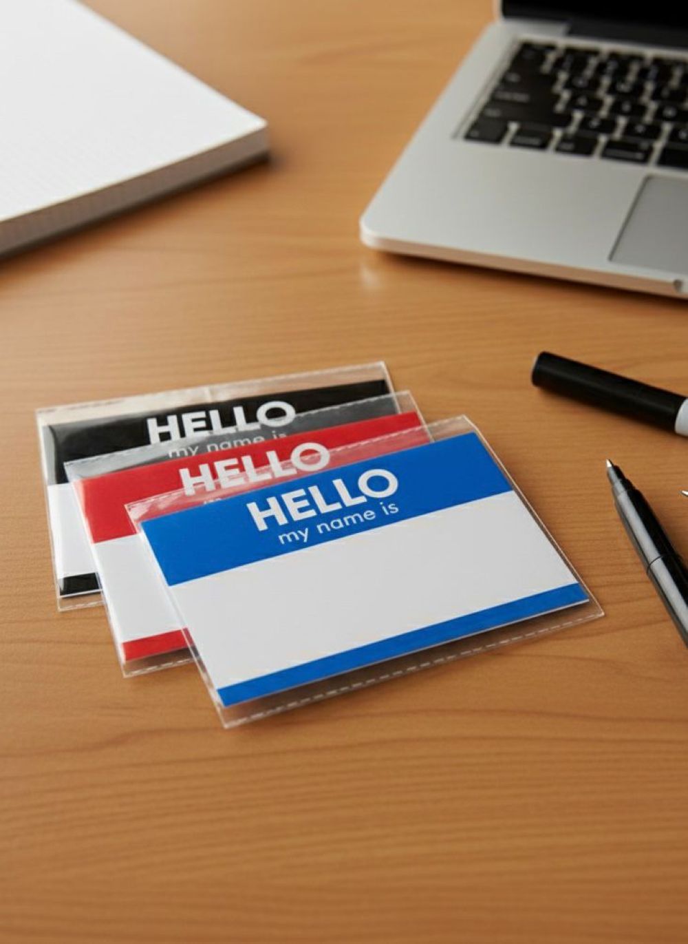 25 Stickers Hello My Name Is Colores Diferentes 15 X 10 Cm - Image 6