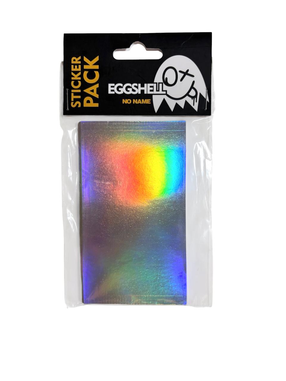 Stickers Eggshell 20 Pack No Name Holográfico