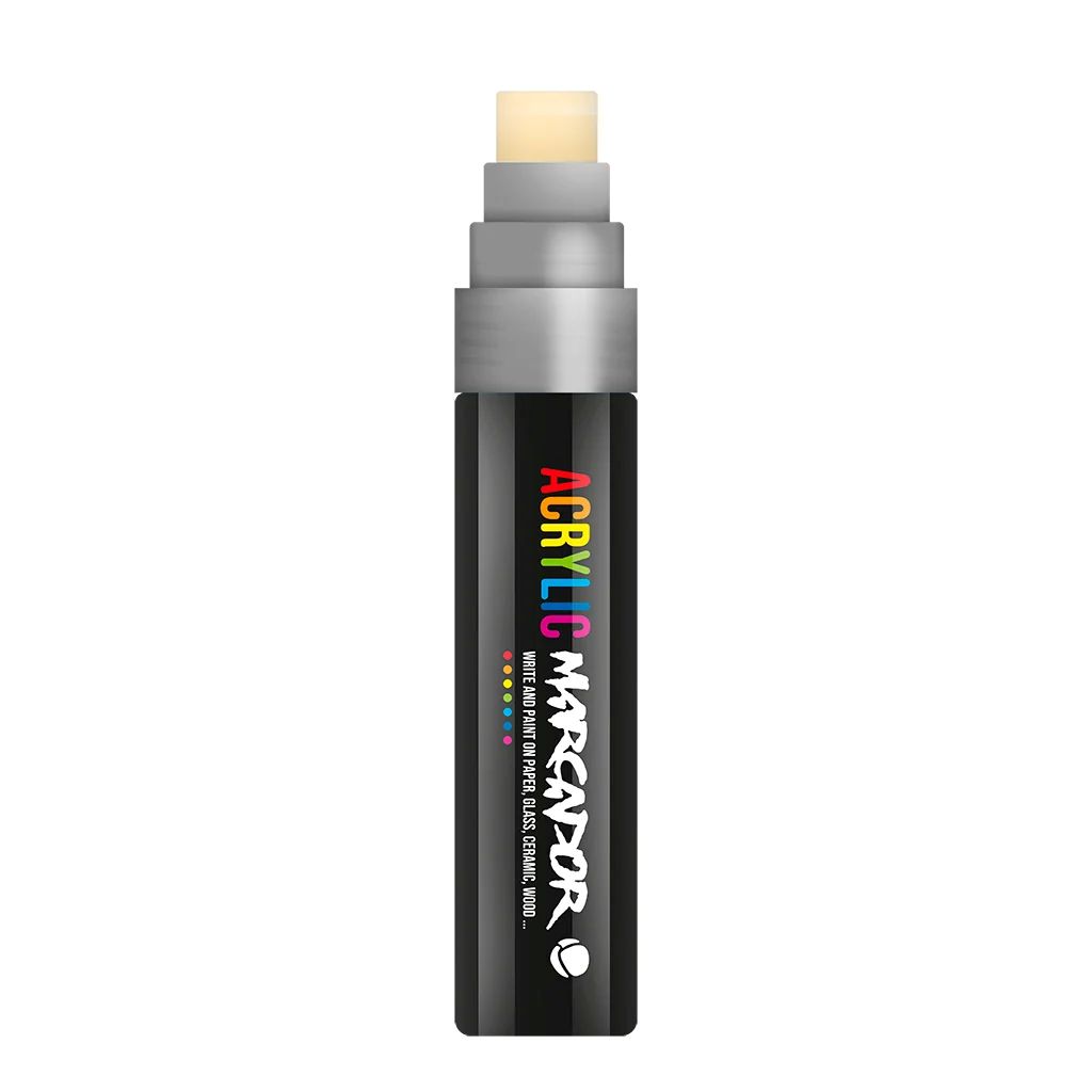 Marcador Montana Acrylic 15mm, Toda Superficie, Multiuso