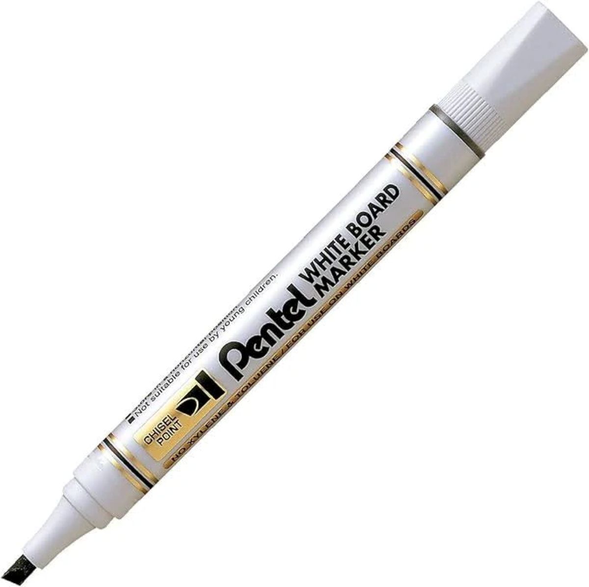 Marcador Pentel Para Pizarrón Blanco Punta Cincel